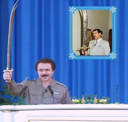 rajavi&saddam