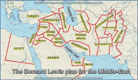 Bernard Lewis plan for Middle East