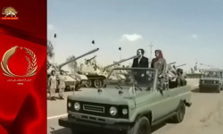 مسعودرجوی و رژه ارتش پوشالی1